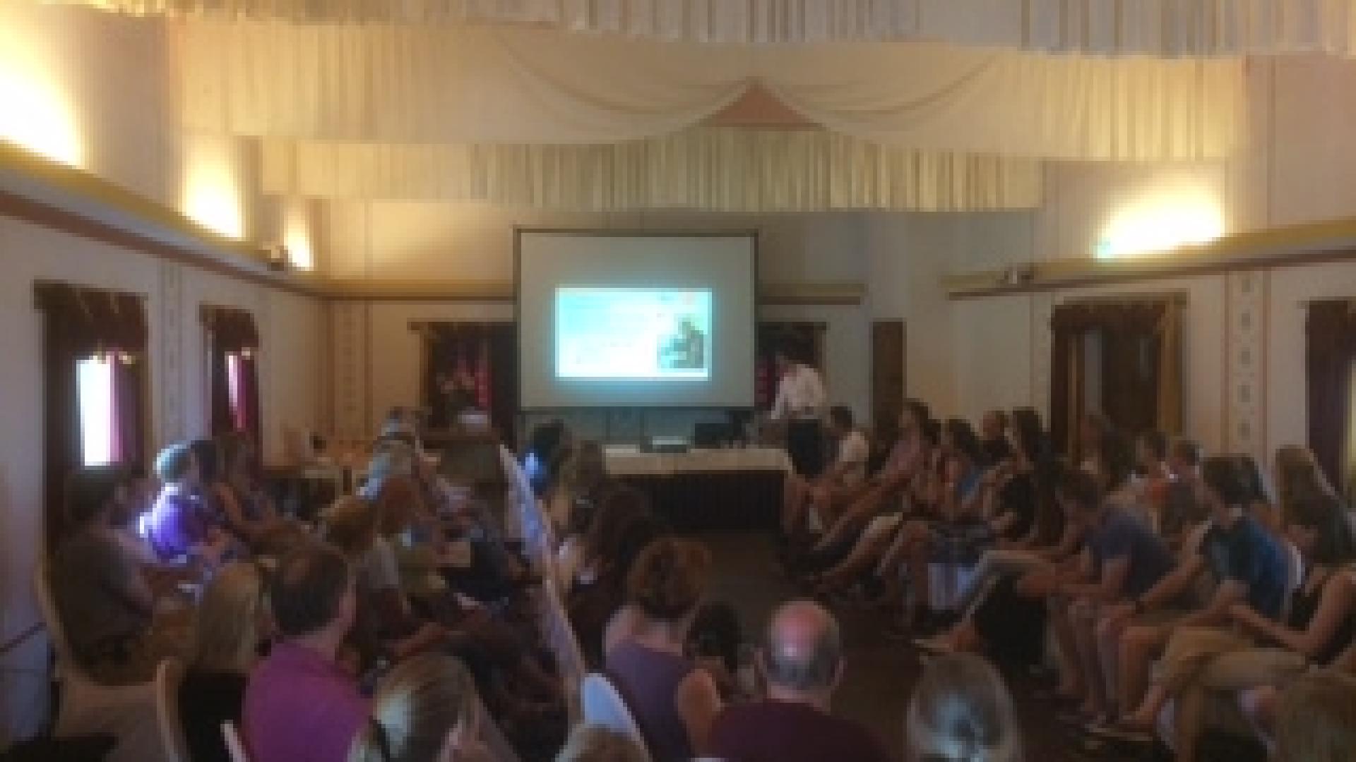 Presentatie personeelsbijeenkomst